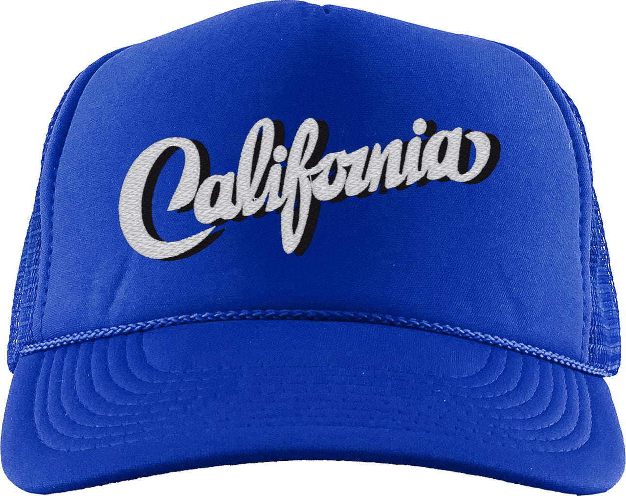 California Typography Foam Trucker Hat