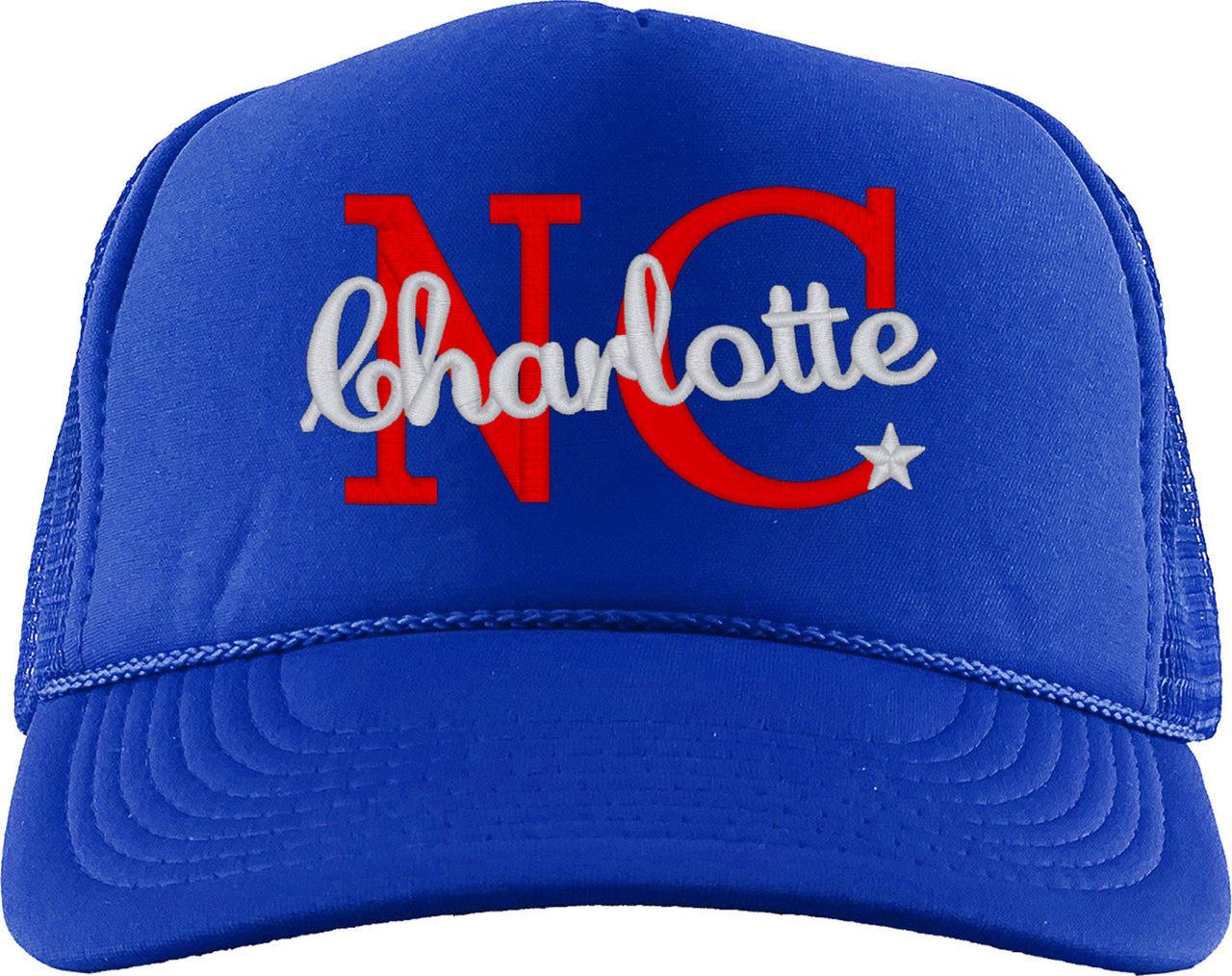 Charlotte North Carolina Foam Trucker Hat