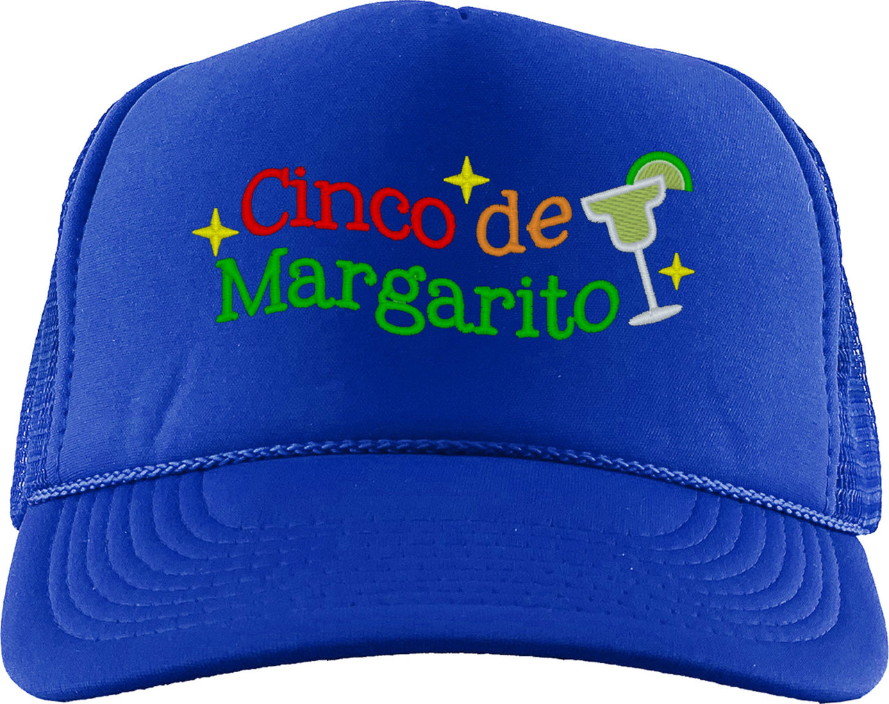 Mexico Symbols Cinco De Margarito Foam Trucker Hat