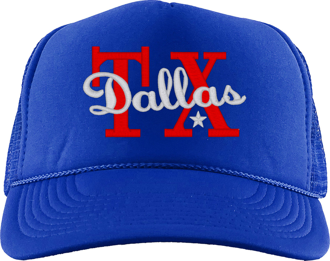 Dallas Texas Foam Trucker Hat