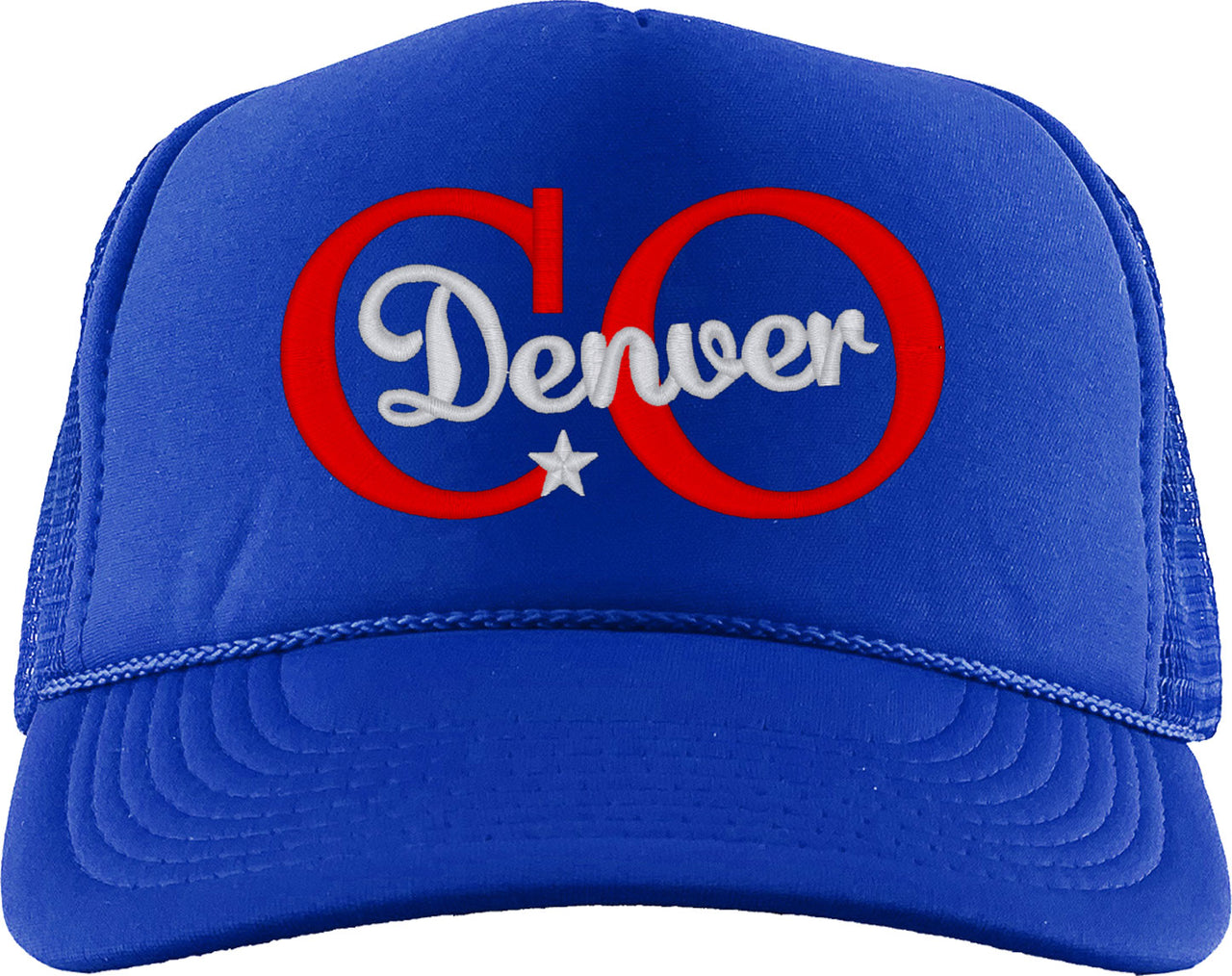 Denver Colorado Foam Trucker Hat