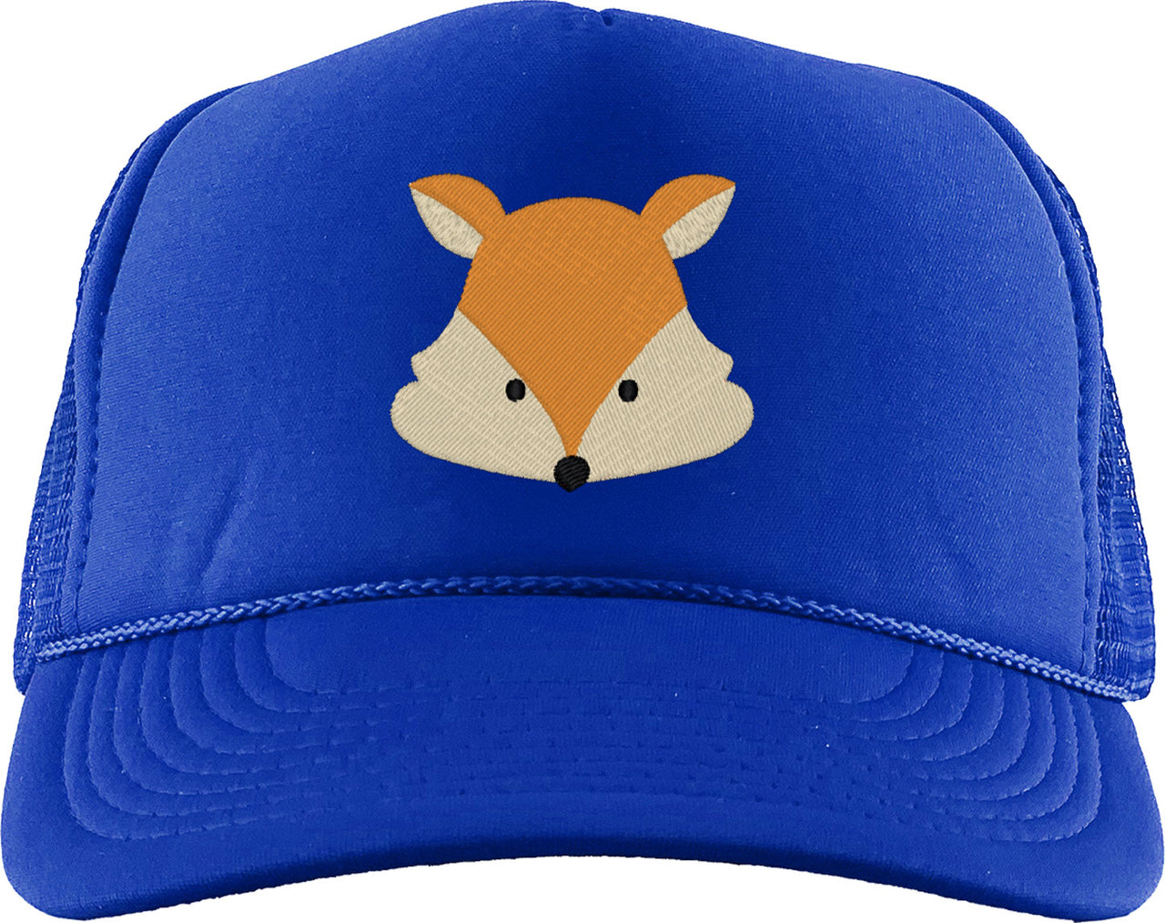 Cute Fox Face Foam Trucker Hat