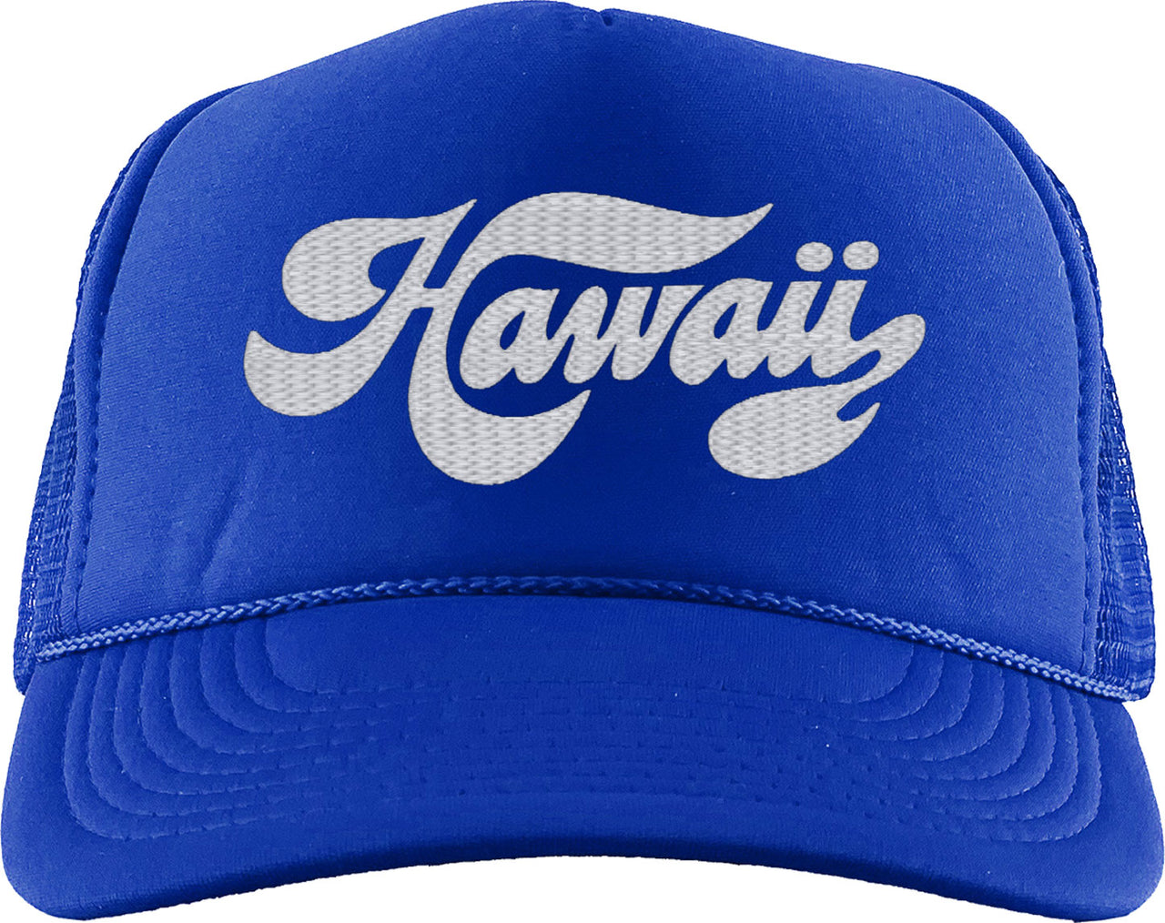 Hawaii Script Foam Trucker Hat