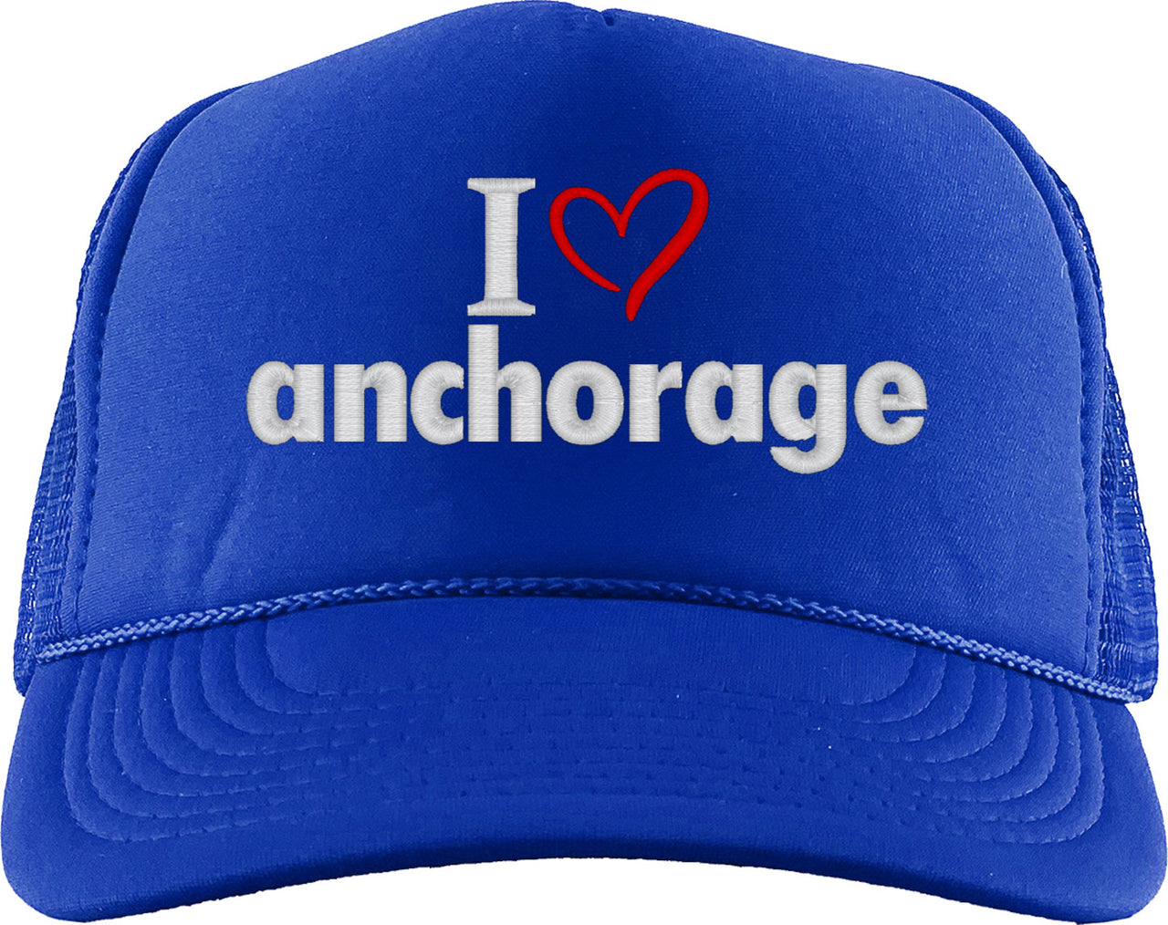 I Love Anchorage Foam Trucker Hat