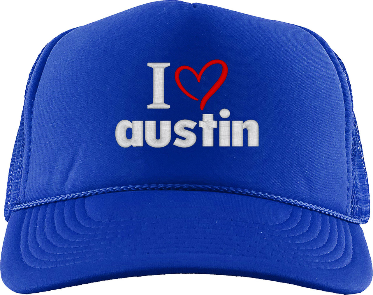I Love Austin Foam Trucker Hat