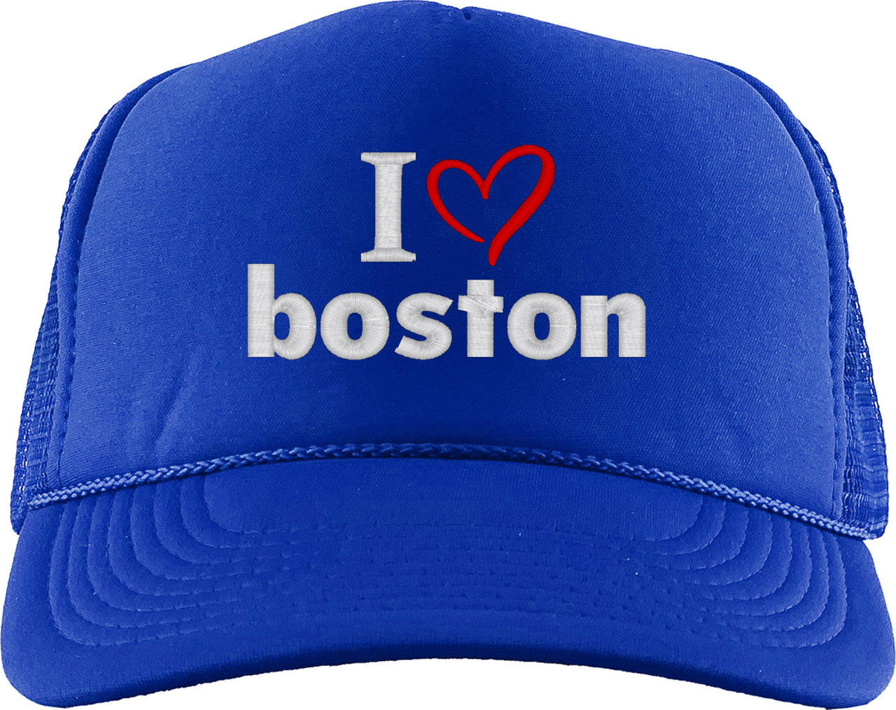 I Love Boston Foam Trucker Hat