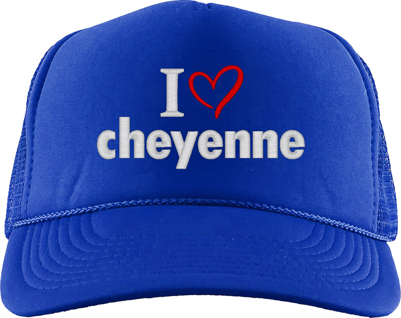 I Love Cheyenne Foam Trucker Hat