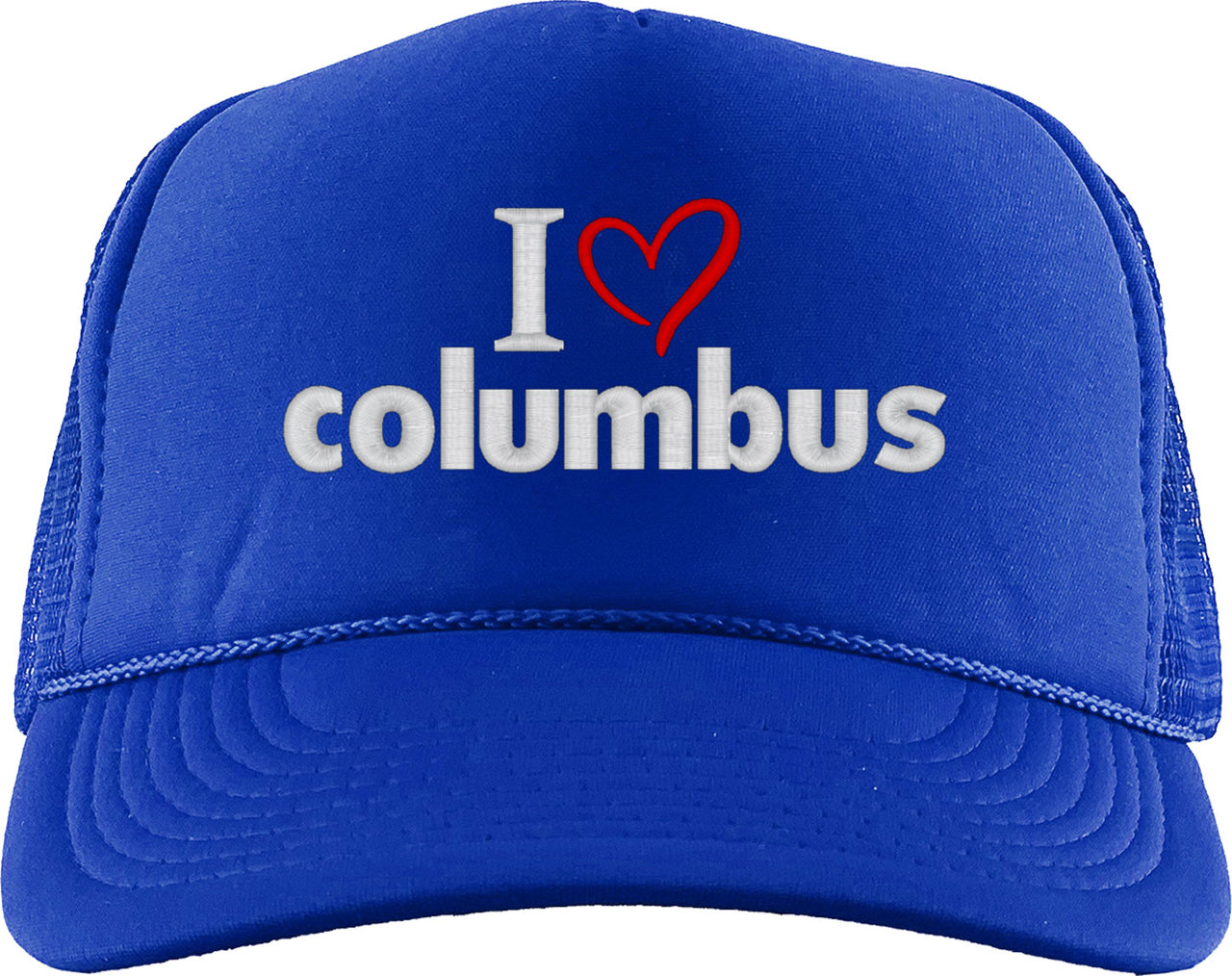 I Love Columbus Foam Trucker Hat