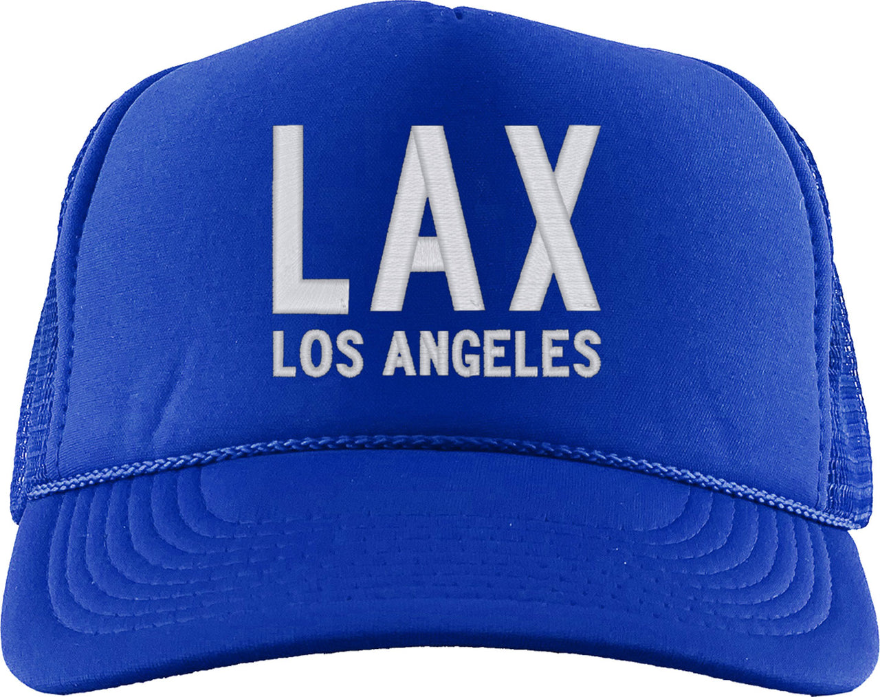 LAX Los Angeles Airport California Foam Trucker Hat