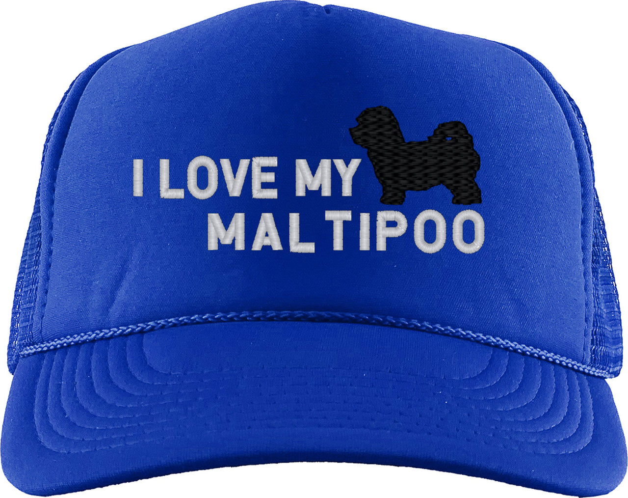 I Love My Maltipoo Dog Foam Trucker Hat
