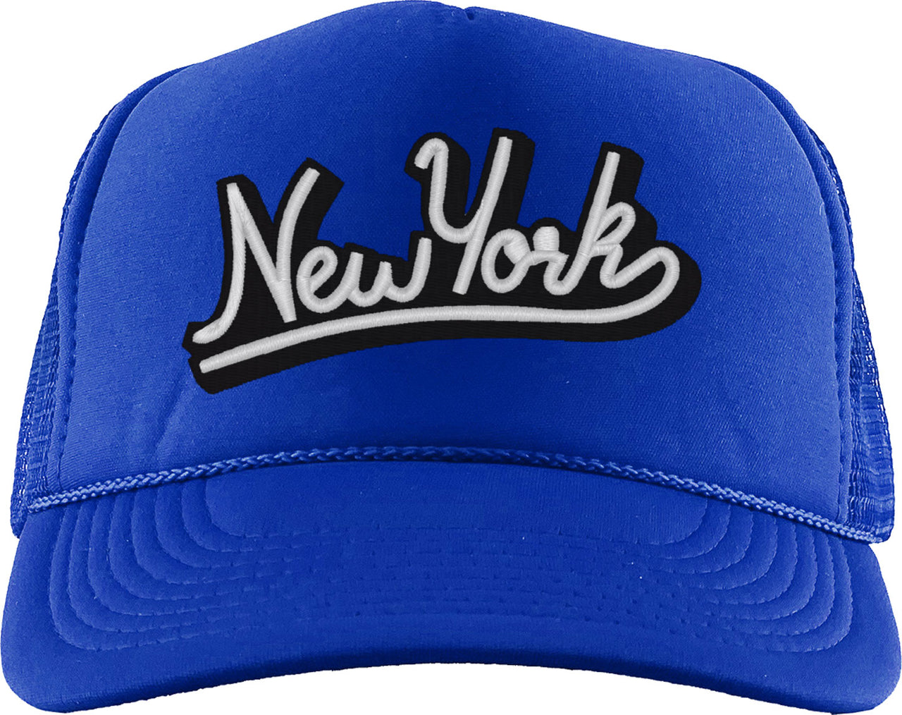 New York Typography Foam Trucker Hat