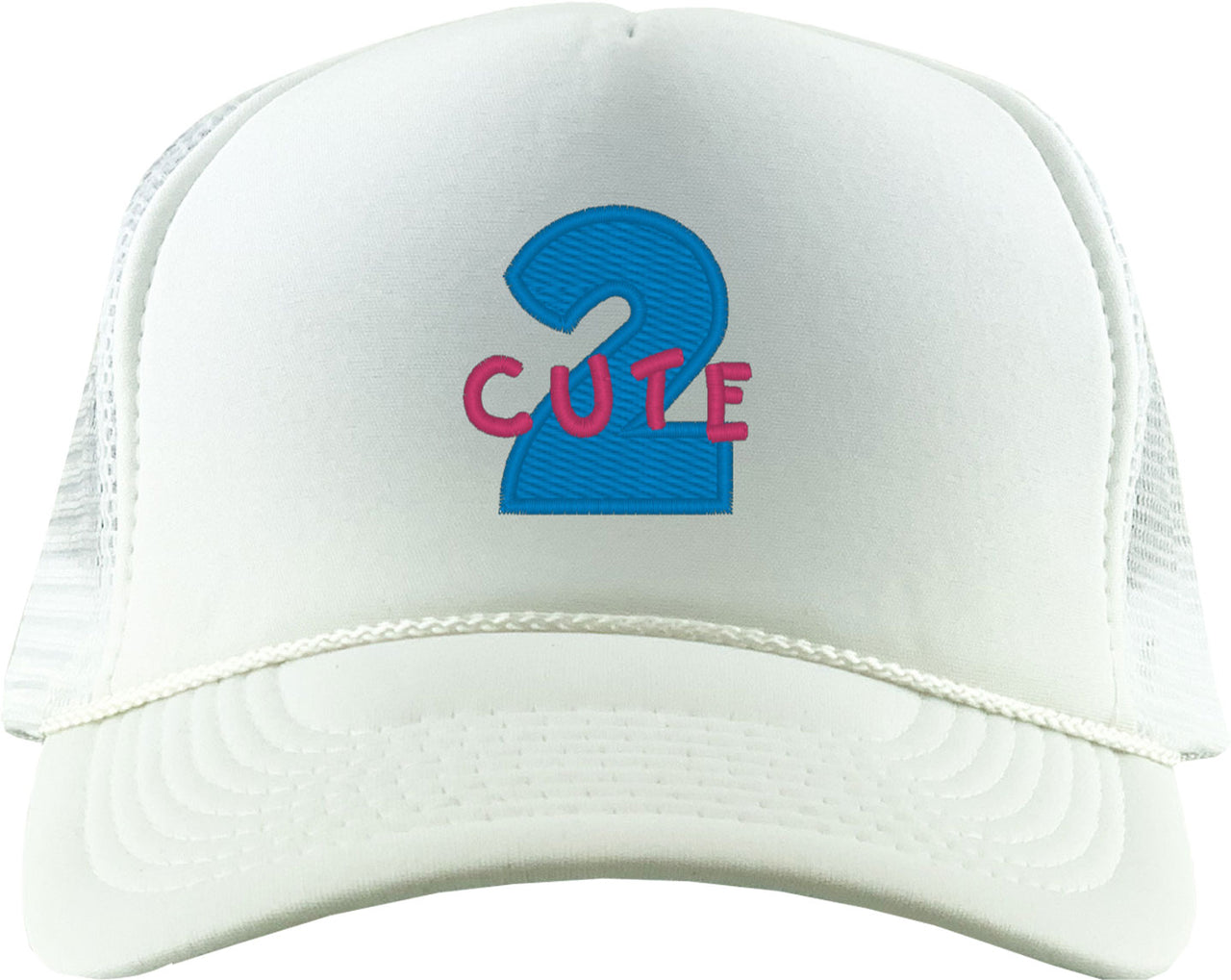 2 Cute Too Cute Foam Trucker Hat