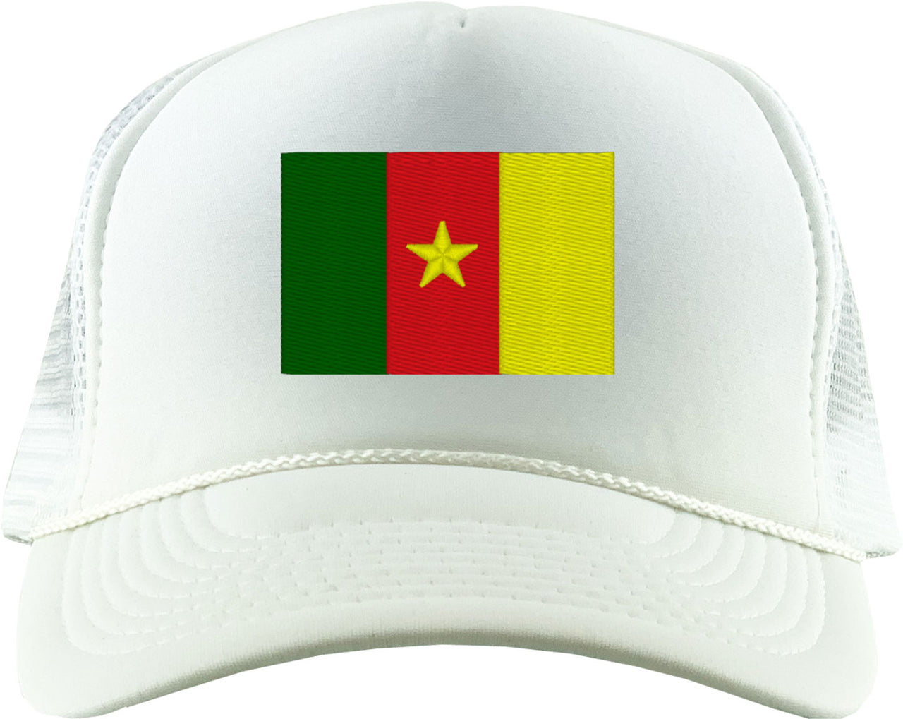 Cameroon Flag Foam Trucker Hat