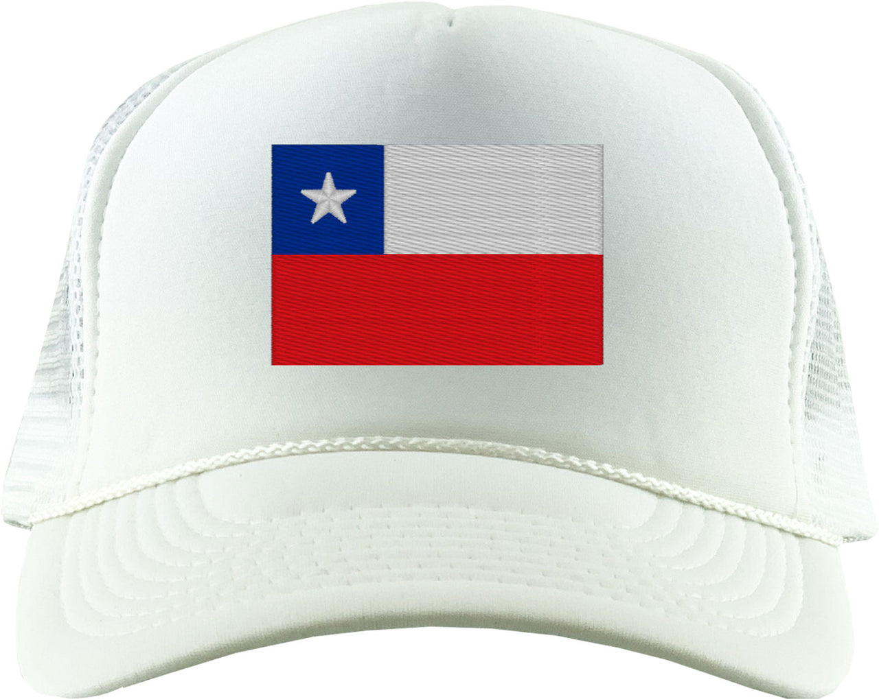 Chile Flag Foam Trucker Hat