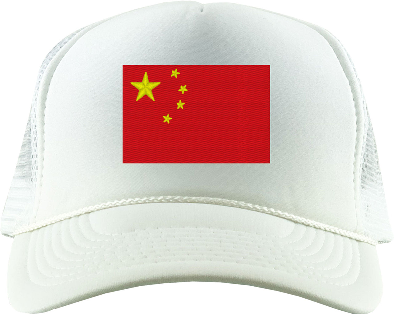 China Flag Foam Trucker Hat