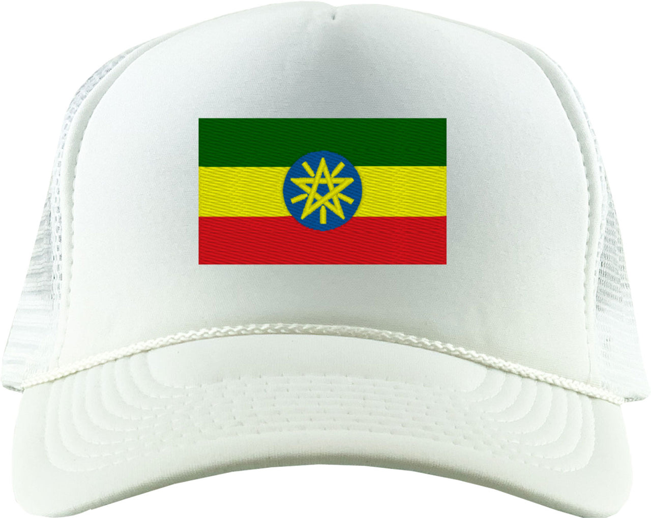 Ethiopia Flag Foam Trucker Hat