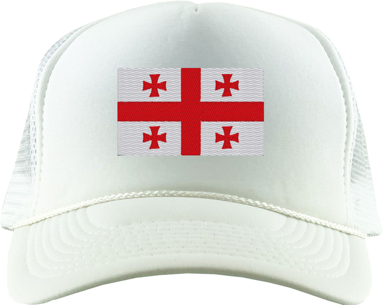 Georgia Flag Foam Trucker Hat