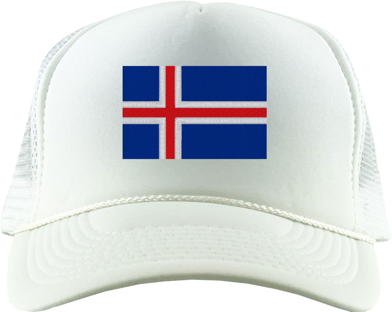 Iceland Flag Foam Trucker Hat