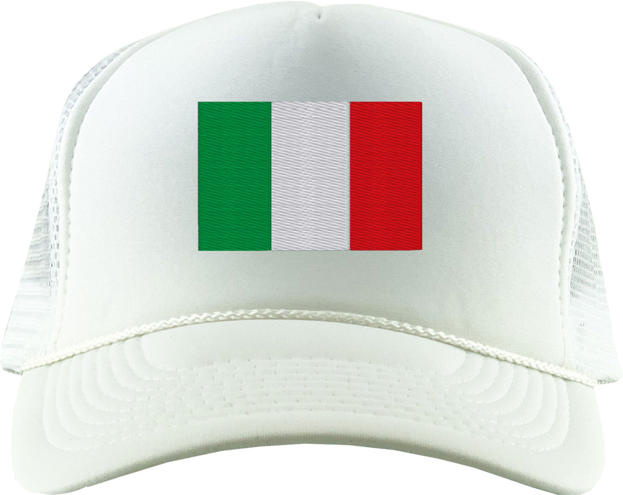 Italy Flag Foam Trucker Hat