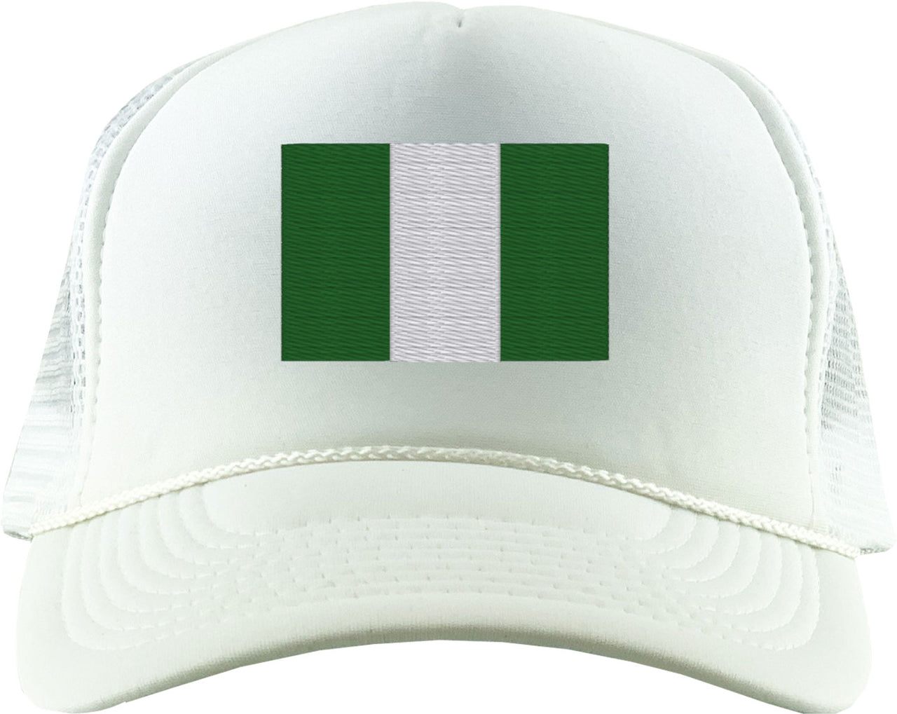 Nigeria Flag Foam Trucker Hat