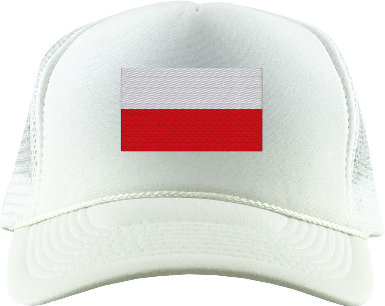Poland Flag Foam Trucker Hat
