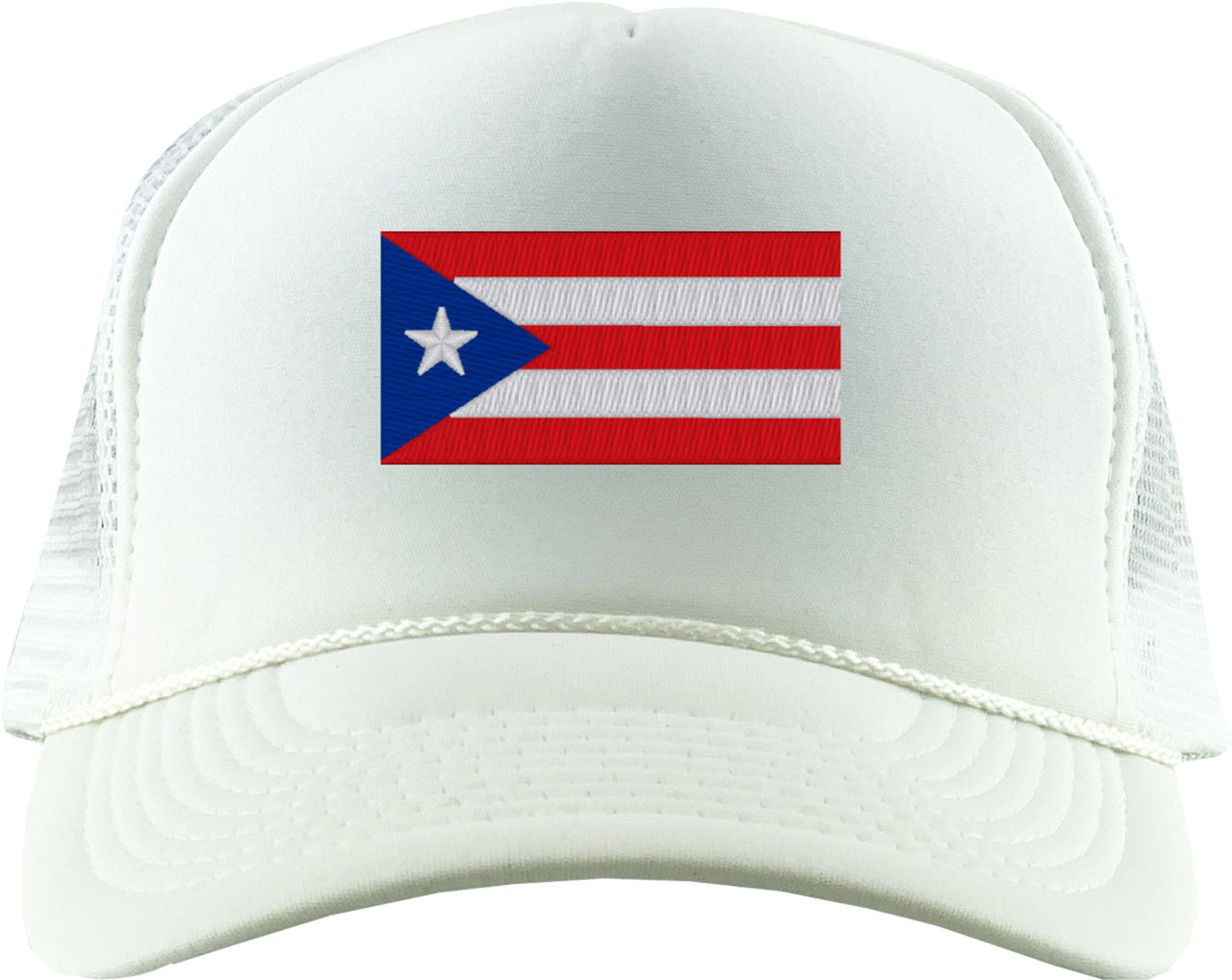 Puerto Rico Flag Foam Trucker Hat