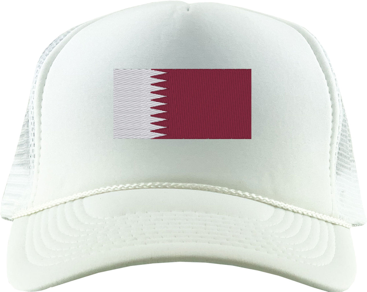 Qatar Flag Foam Trucker Hat