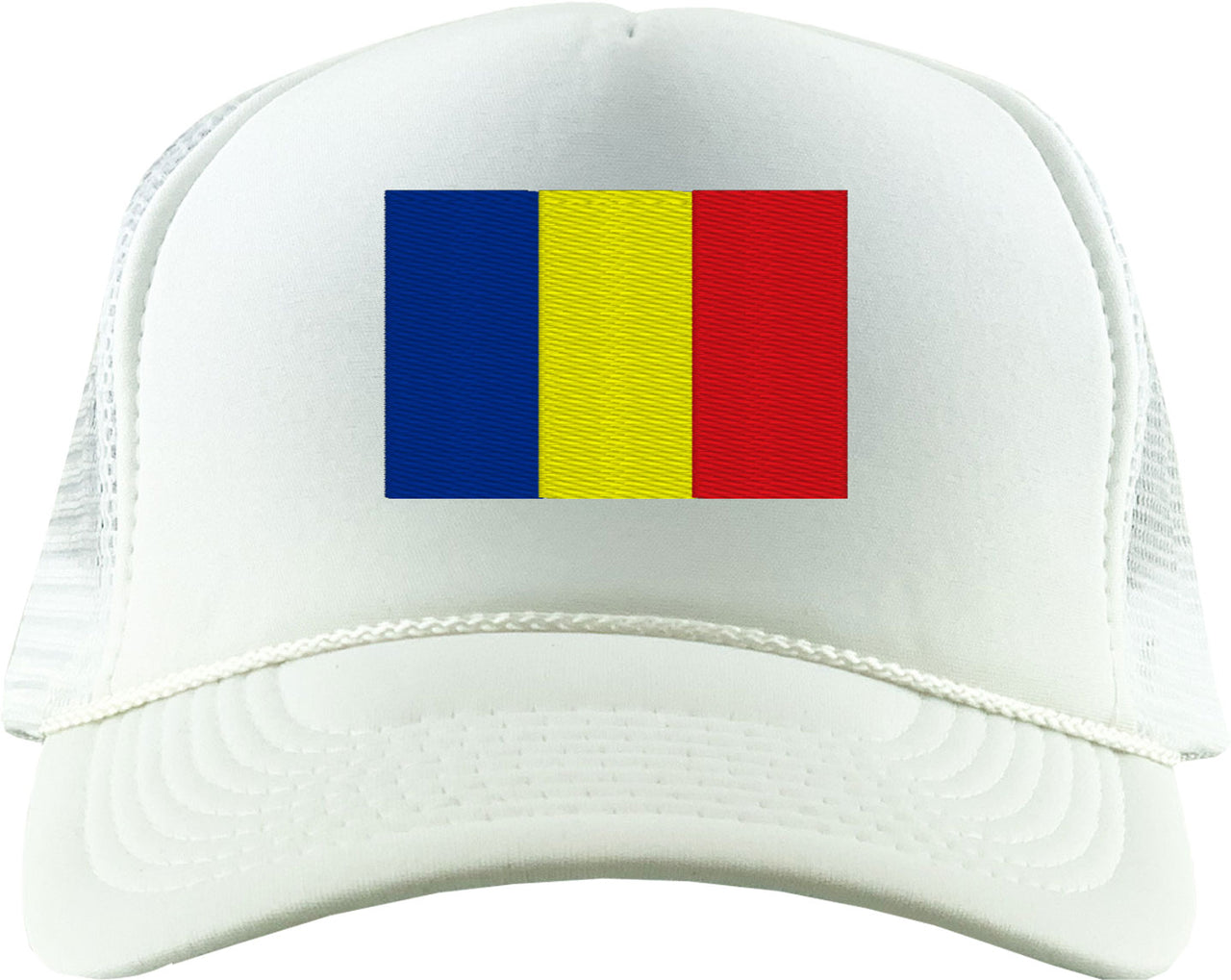 Romania Flag Foam Trucker Hat