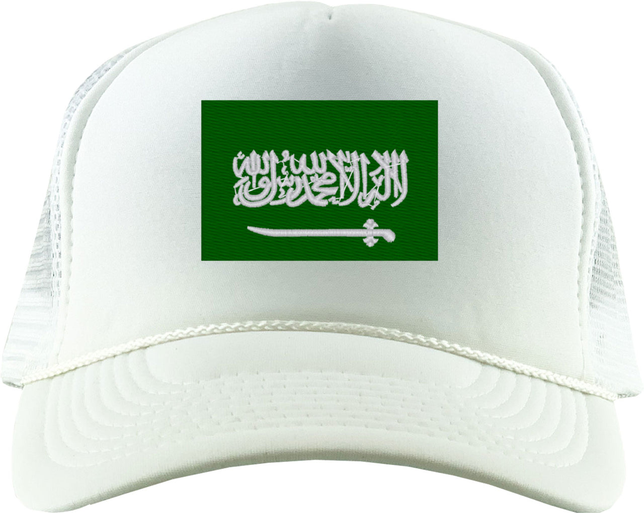 Saudi Arabia Flag Foam Trucker Hat