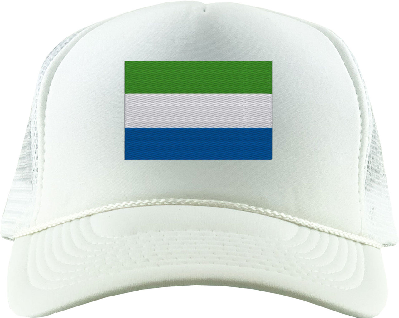 Sierra Leone Flag Foam Trucker Hat