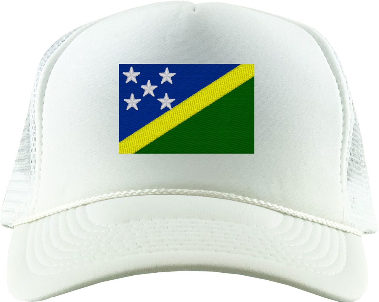 Solomon Islands Flag Foam Trucker Hat