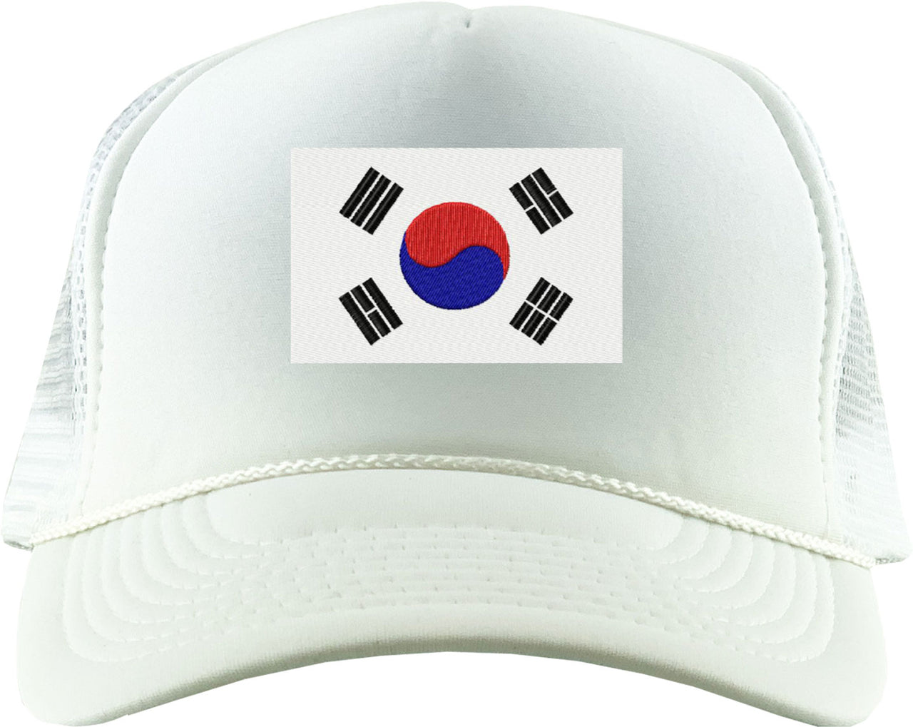 South Korea Flag Foam Trucker Hat