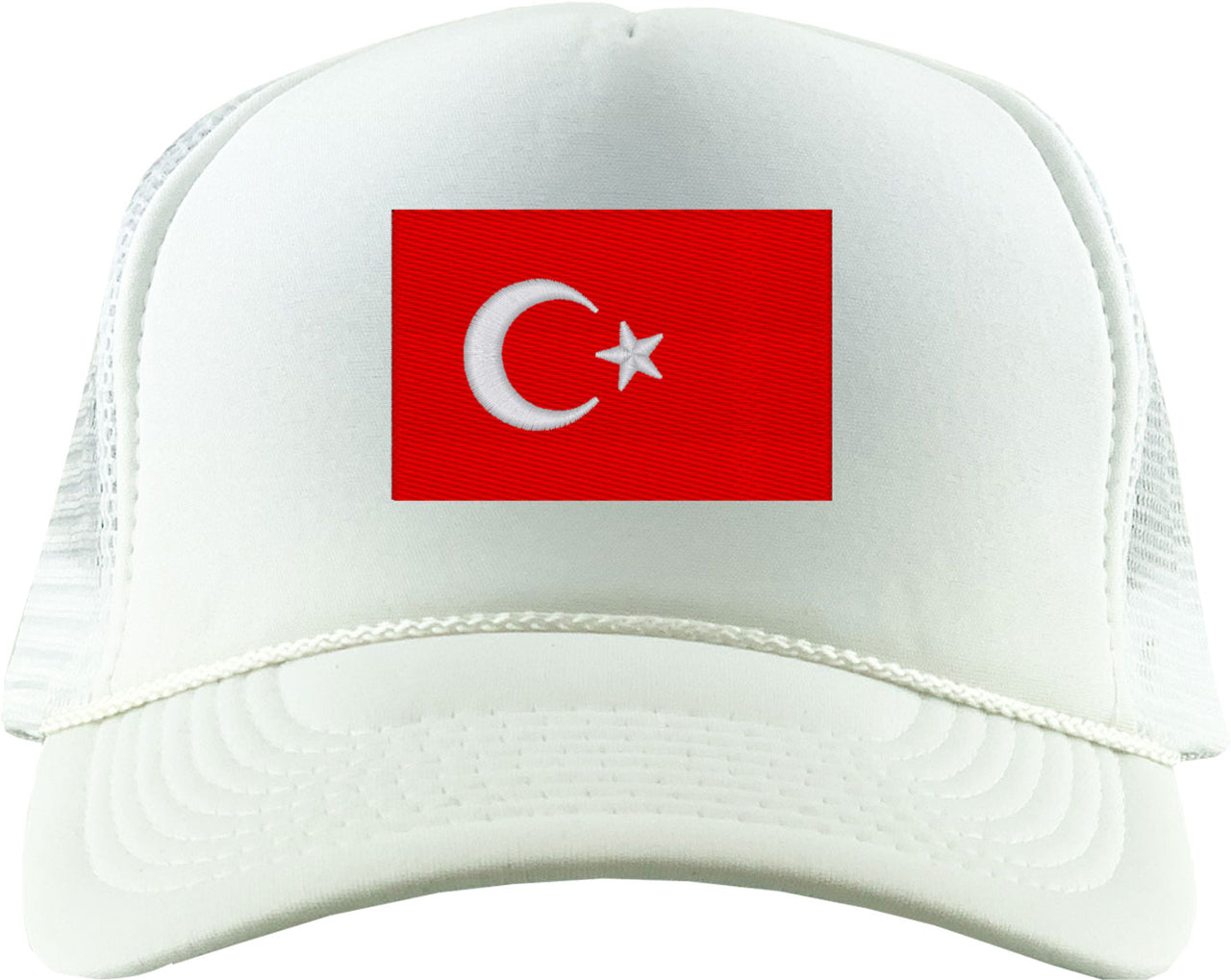 Turkish Flag Foam Trucker Hat