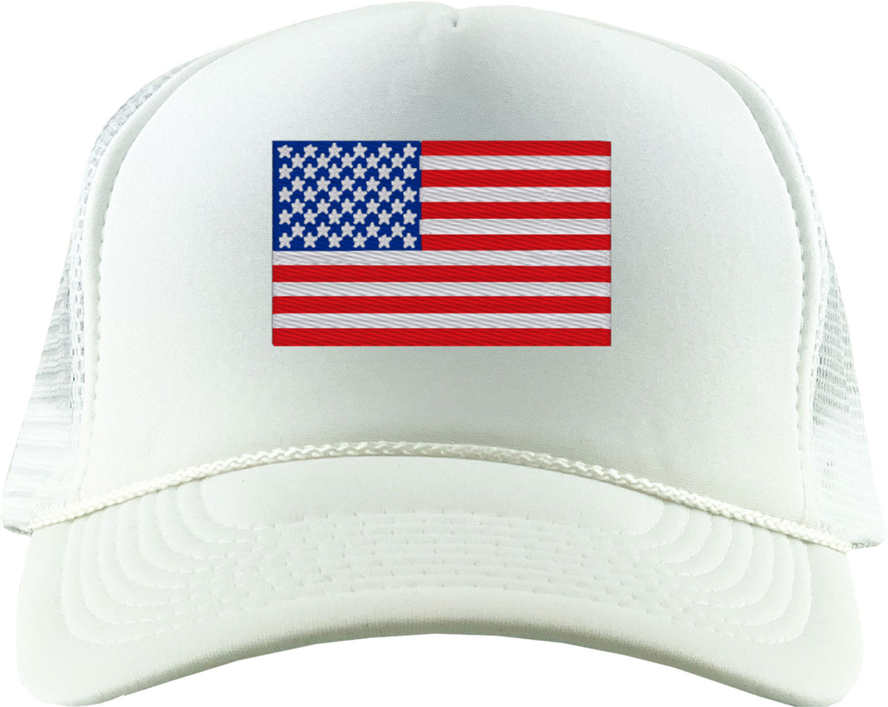 USA Flag Foam Trucker Hat