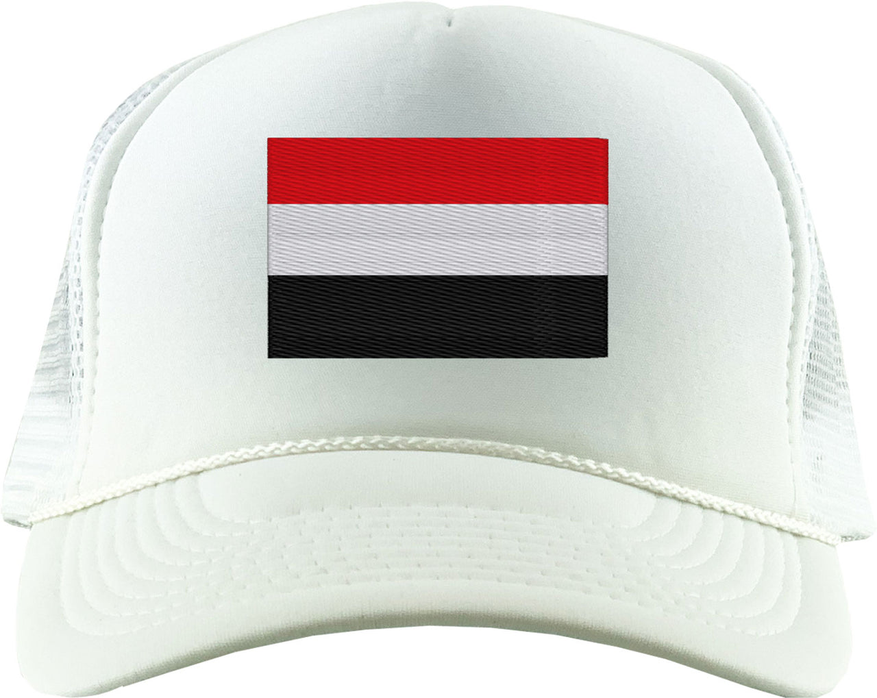 Yemen Flag Foam Trucker Hat