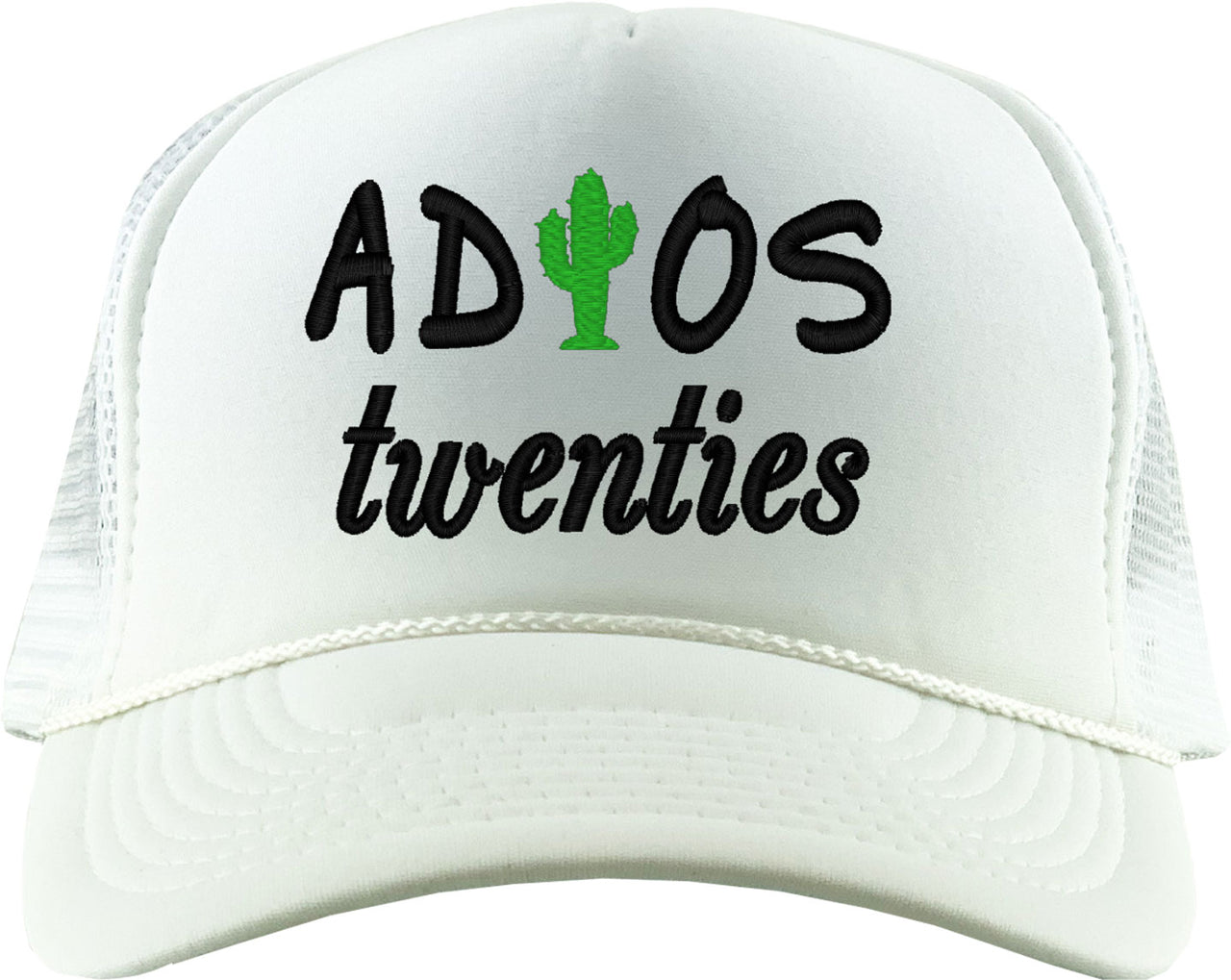 Adios Twenties 30th Birthday Foam Trucker Hat