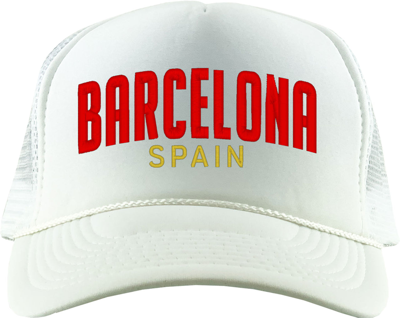 Barcelona Spain Foam Trucker Hat