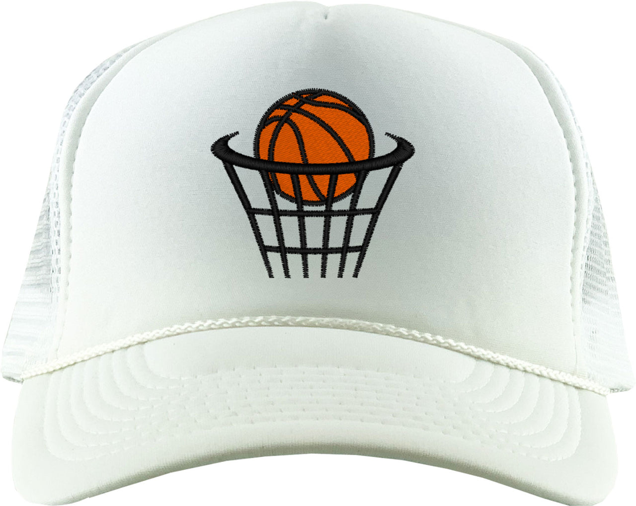 Basketball Hoop Foam Trucker Hat