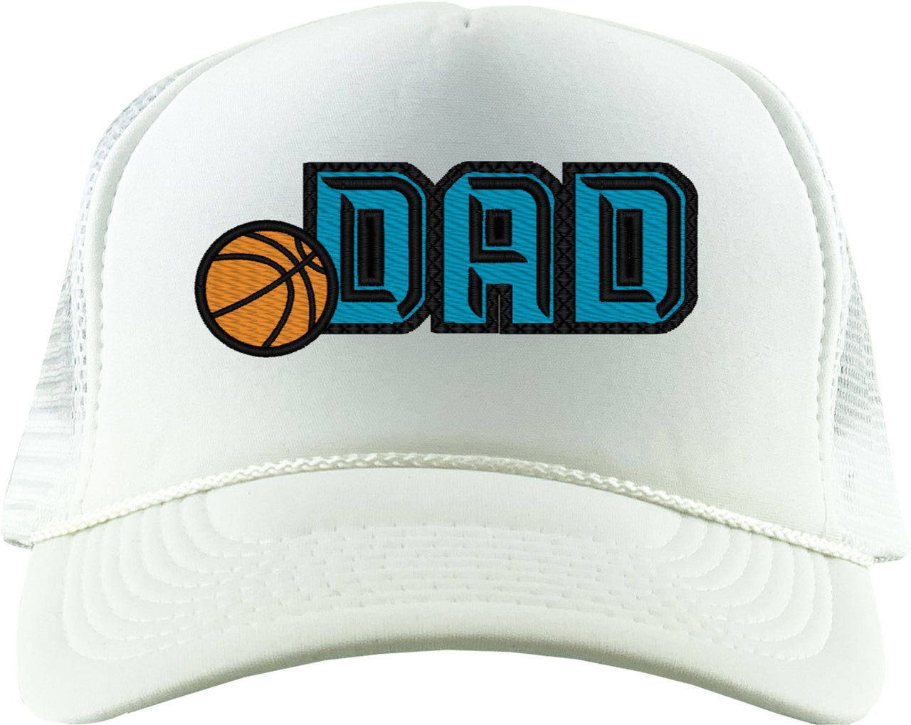 Basketball Dad Father's Day Foam Trucker Hat