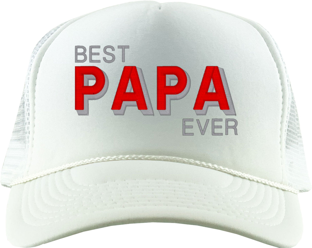 Best Papa Ever Foam Trucker Hat