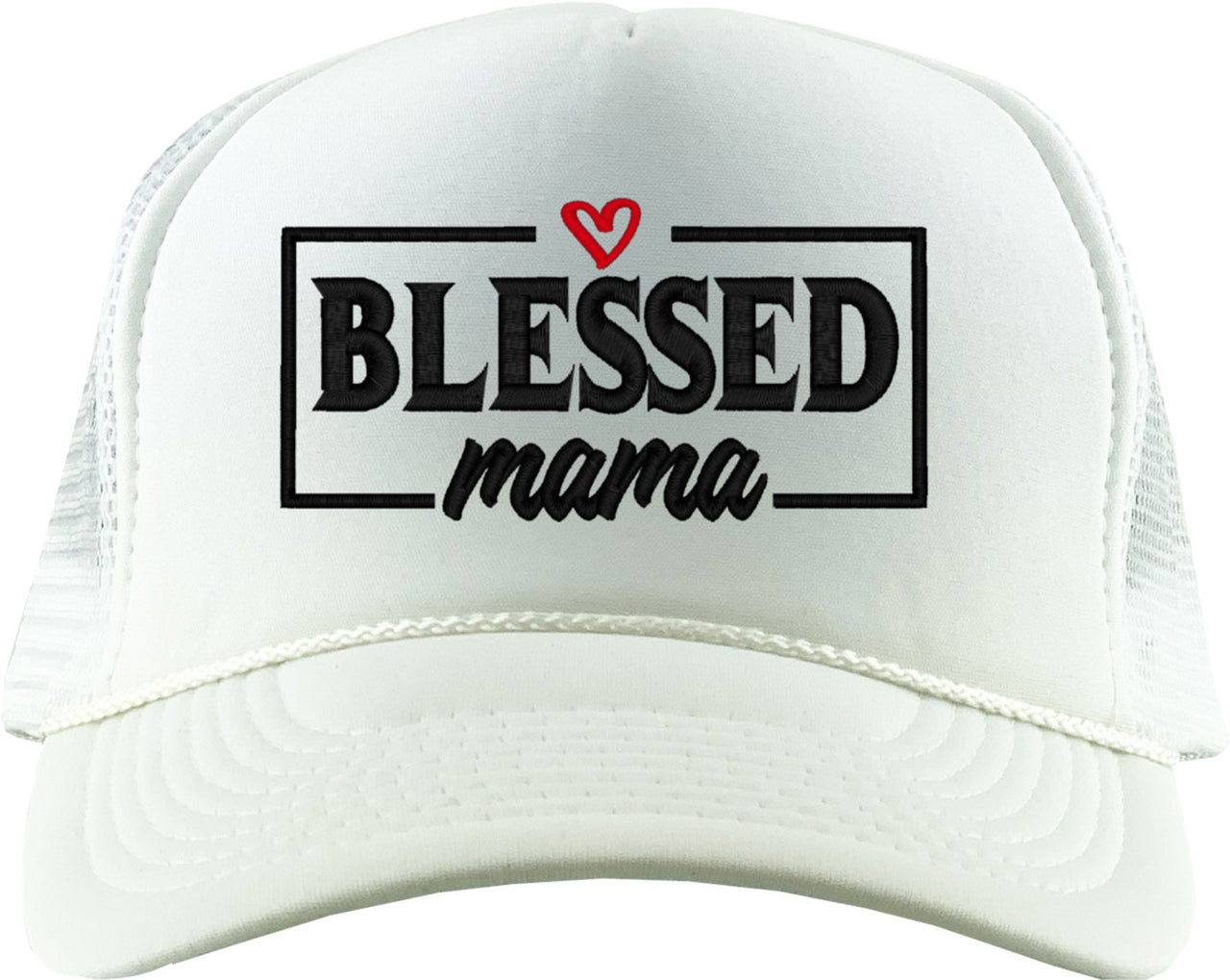 Blessed Mama Mother's Day Foam Trucker Hat