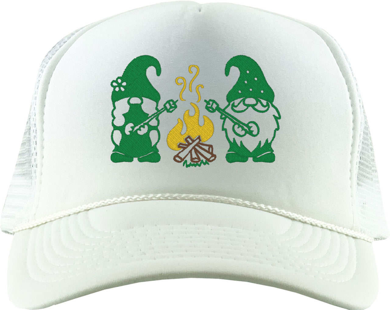 Camp Gnomes Foam Trucker Hat