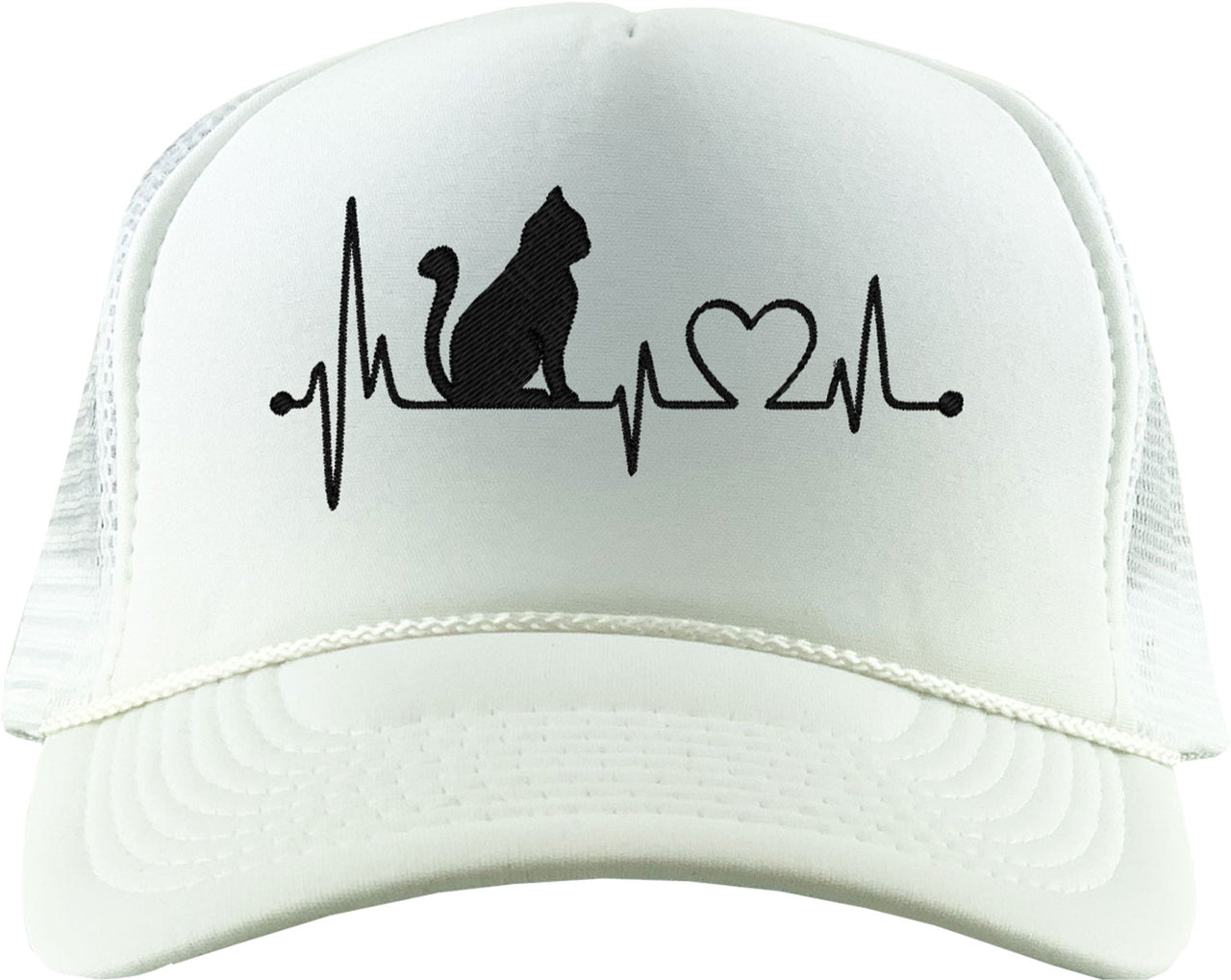 Cat Love Lifeline Foam Trucker Hat