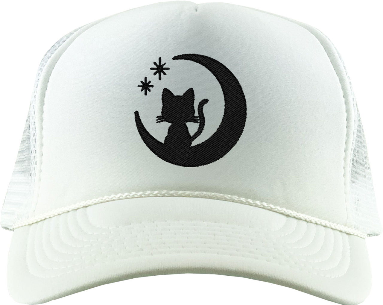 Cat Moon Foam Trucker Hat