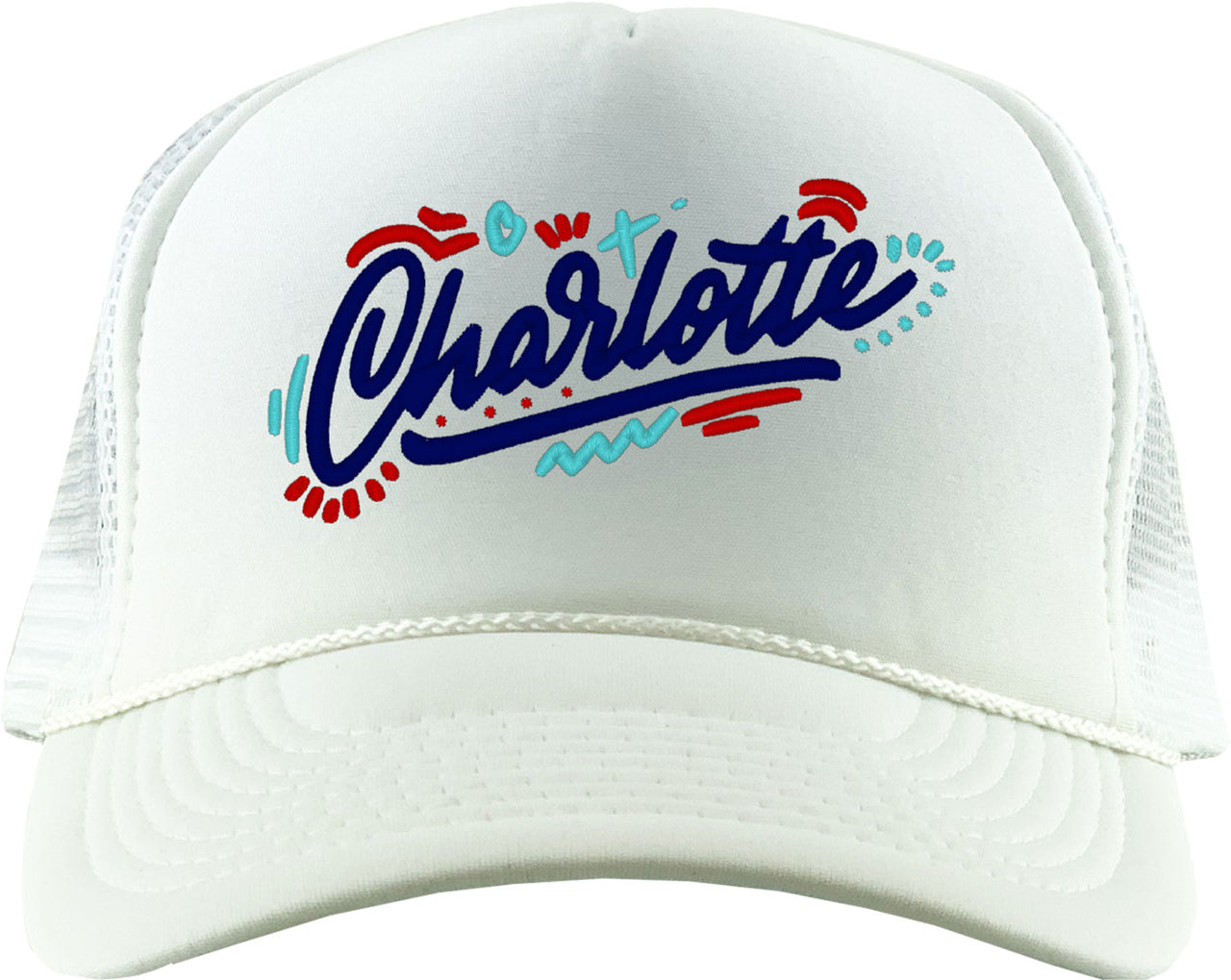 Charlotte North Carolina Foam Trucker Hat