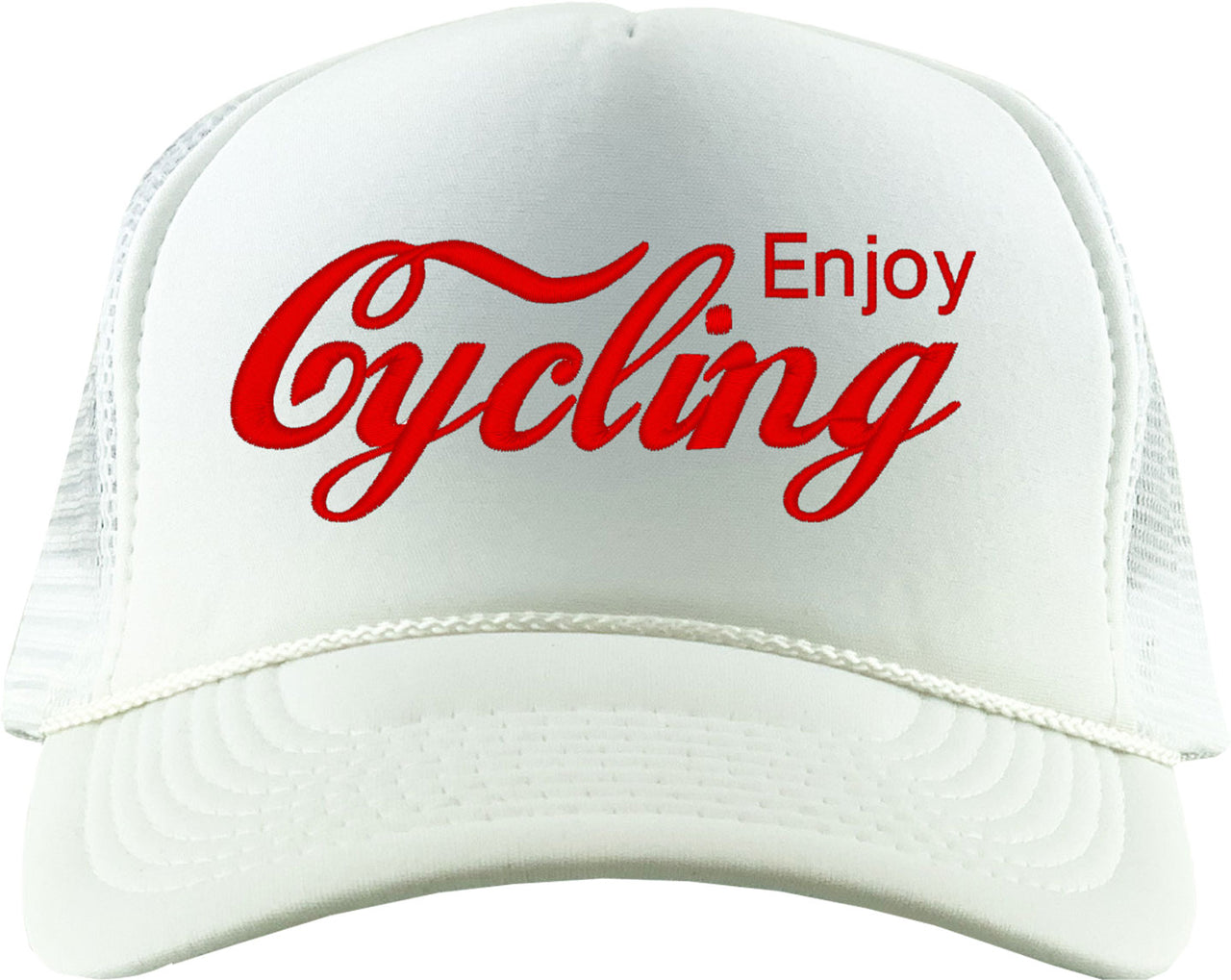 Enjoy Cycling Foam Trucker Hat