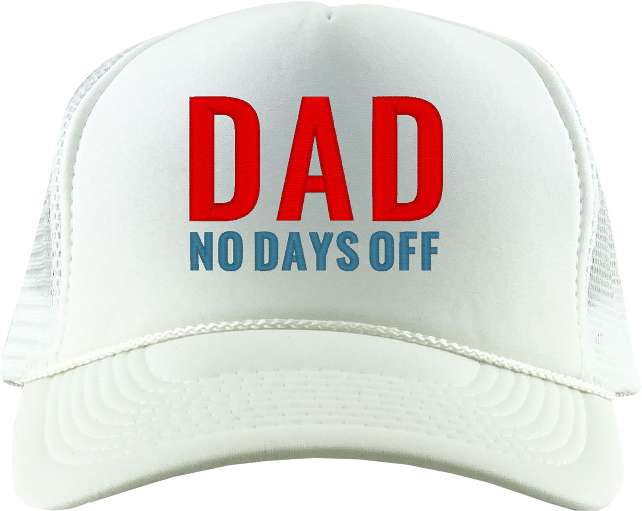 Dad No Days Off Foam Trucker Hat