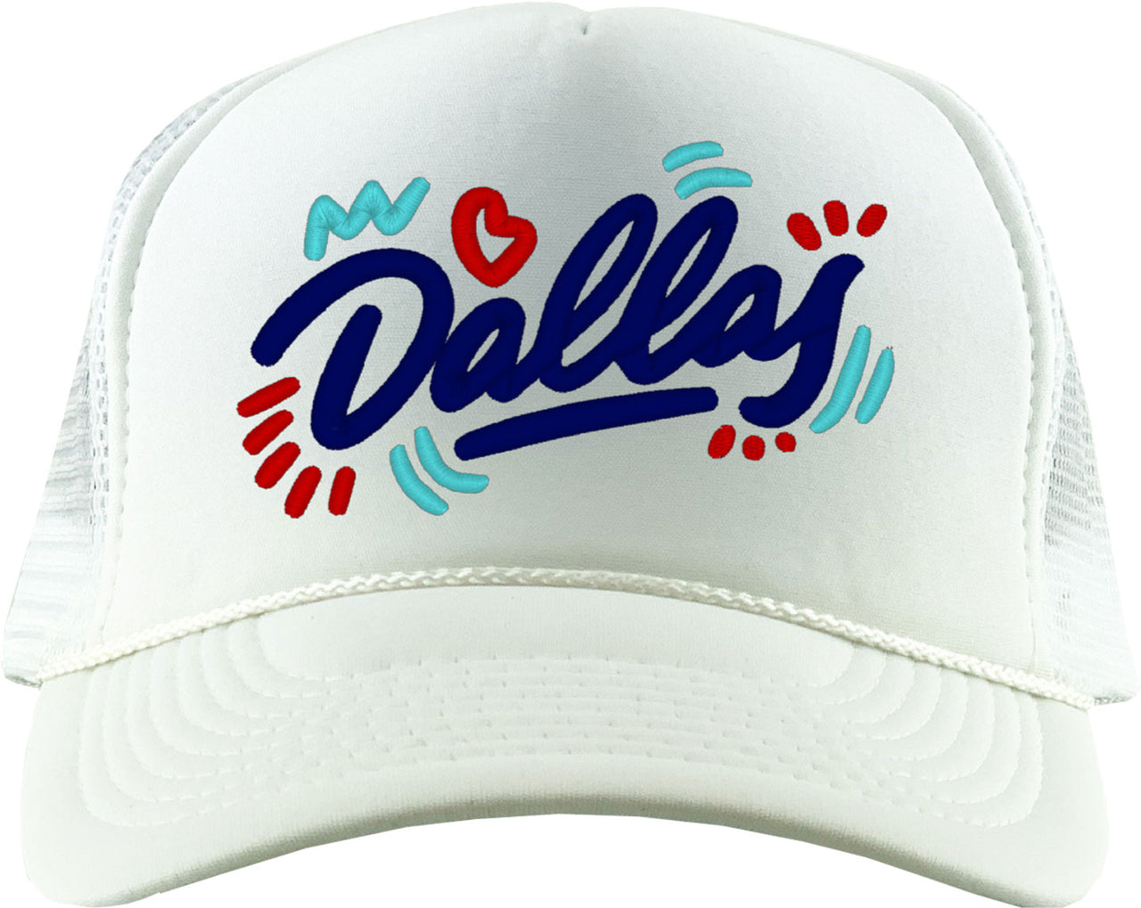 Dallas Texas Foam Trucker Hat