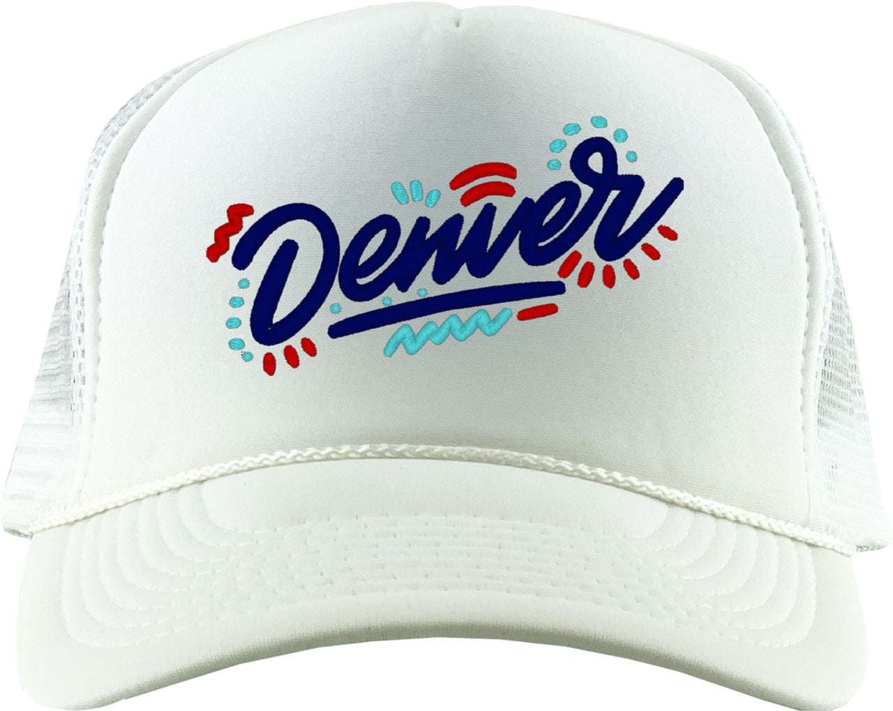 Denver Colorado Foam Trucker Hat