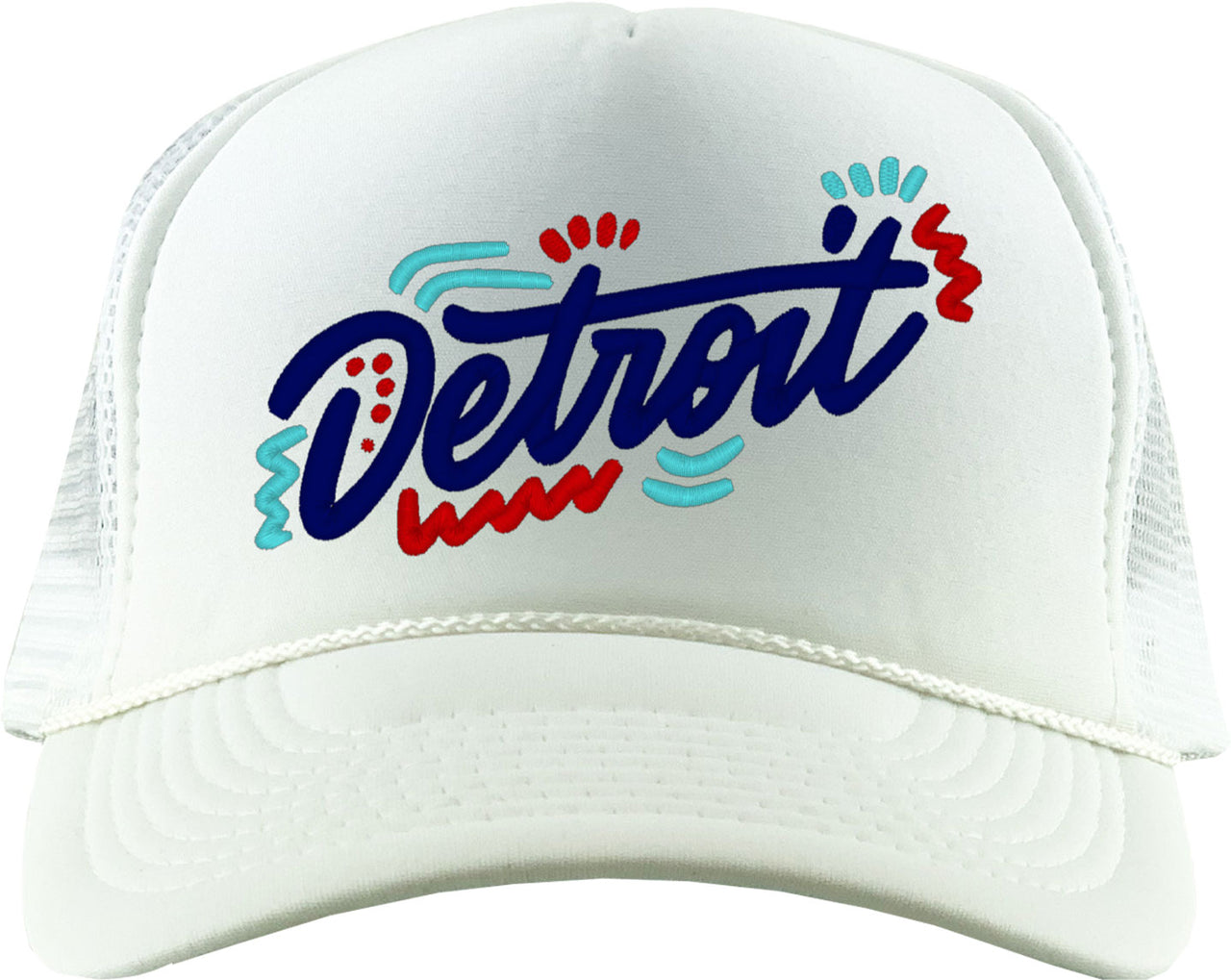 Detroit Michigan Foam Trucker Hat